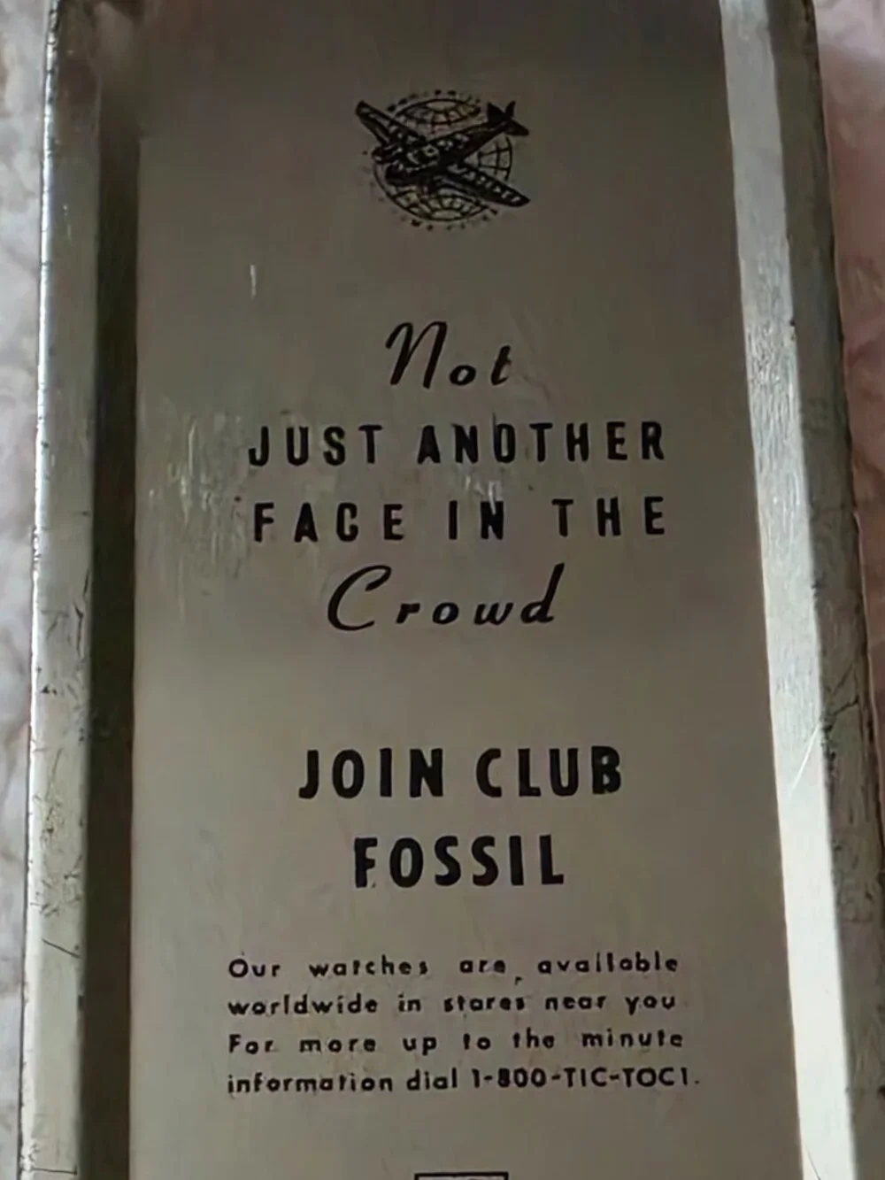 Fossil Classic Car Collectible Tin in the 